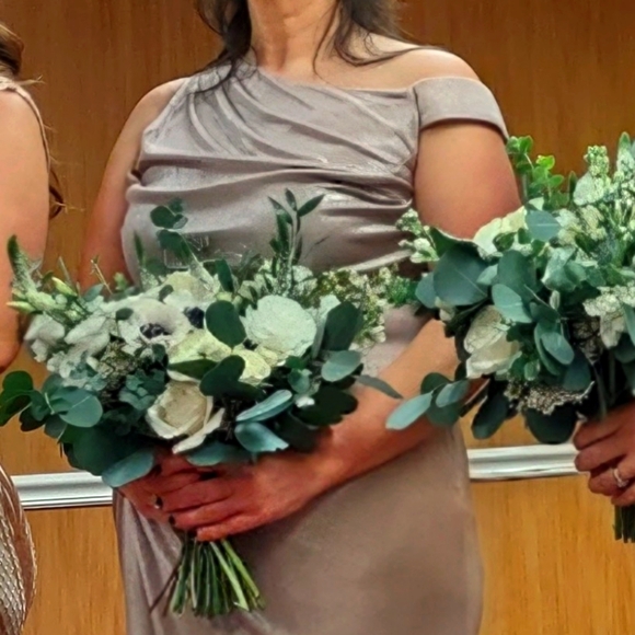 🎉Host Pick🎊Women's Elegant Mauve Evening Gown - Picture 2 of 12